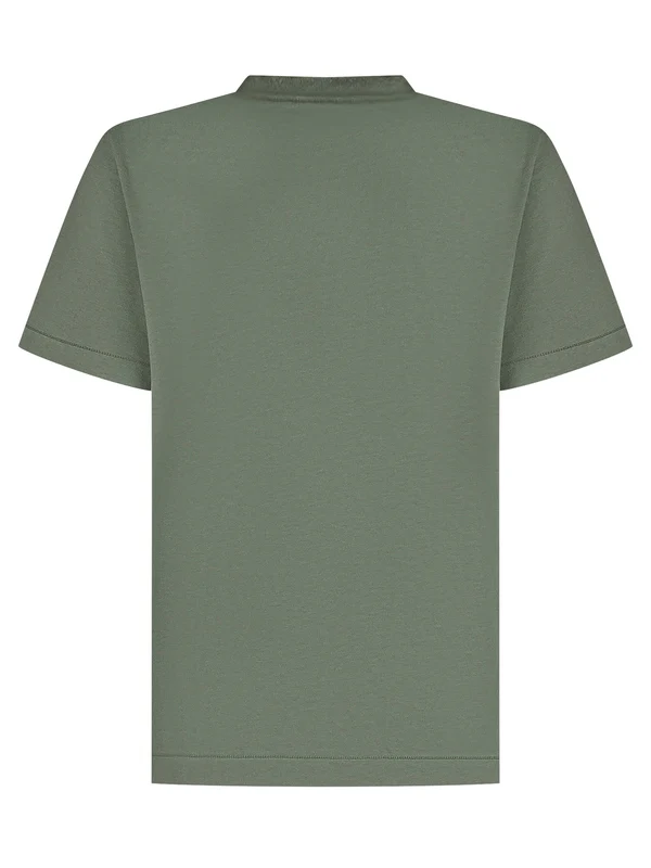 Stone Island Kids Green Half Sleeve - Image 2