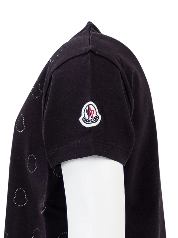 Moncler Black Half Sleeve - Image 3