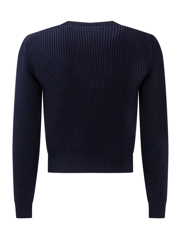 Moncler Navy Knitted - Image 2