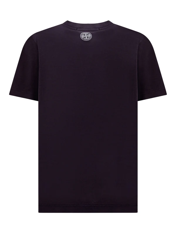 Stone Island Kids Navy Half Sleeve - Image 2