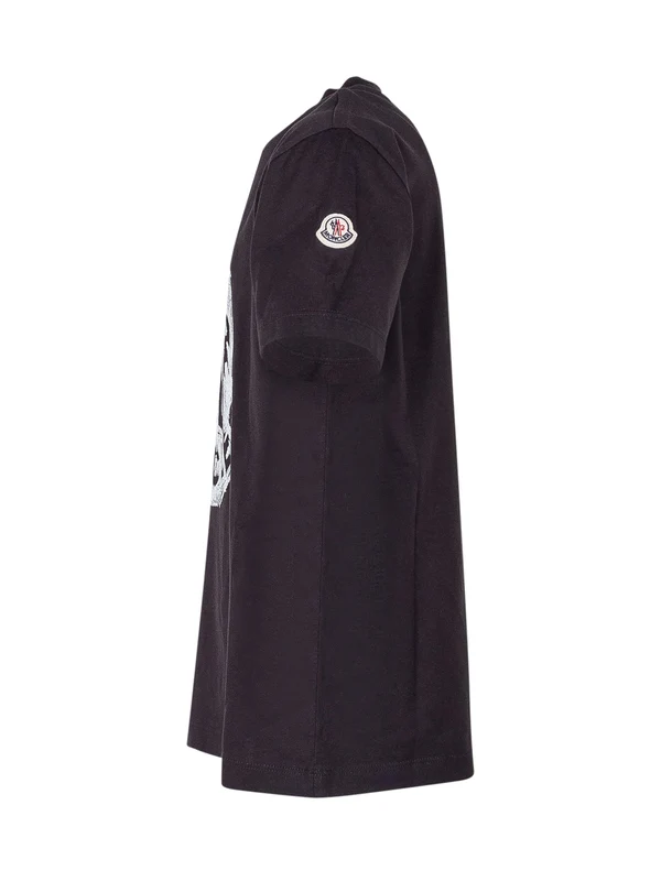 Moncler Black Half Sleeve - Image 3