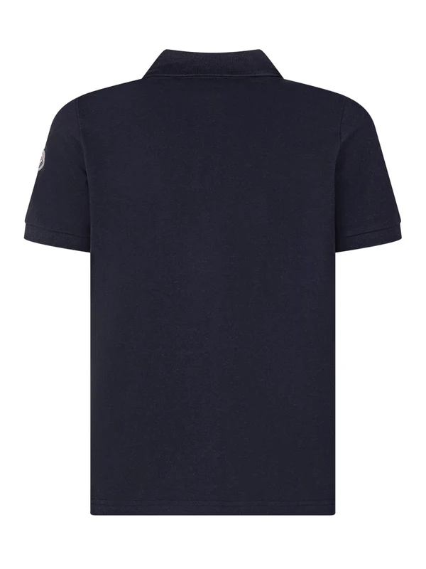 Moncler Navy Polo Shirts - Image 2