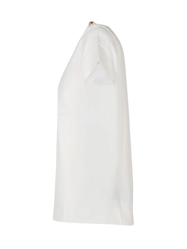 Balmain White Half Sleeve - Image 3