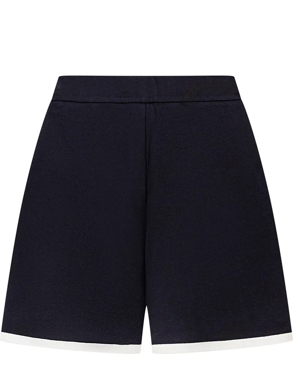 Moncler Navy Shorts - Image 2