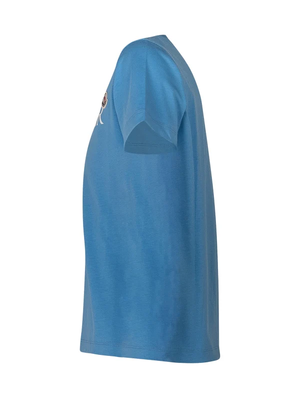 Moncler Blue Half Sleeve - Image 3