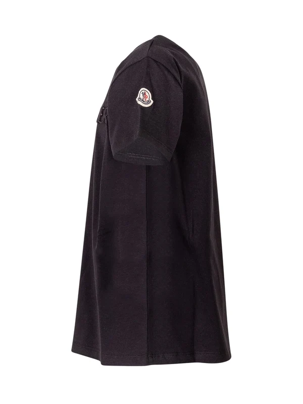 Moncler Black Half Sleeve - Image 3