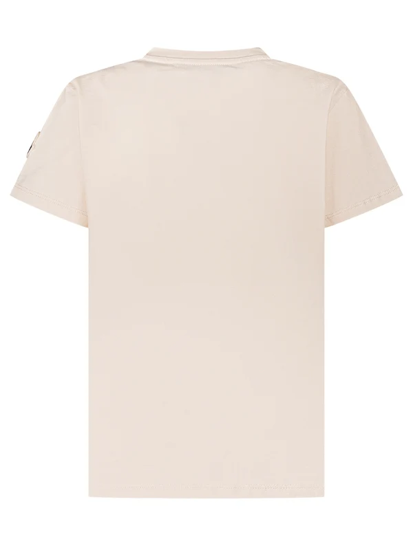 Moncler Beige Half Sleeve - Image 2