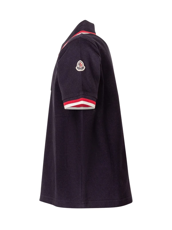 Moncler Navy Polo Shirts - Image 3