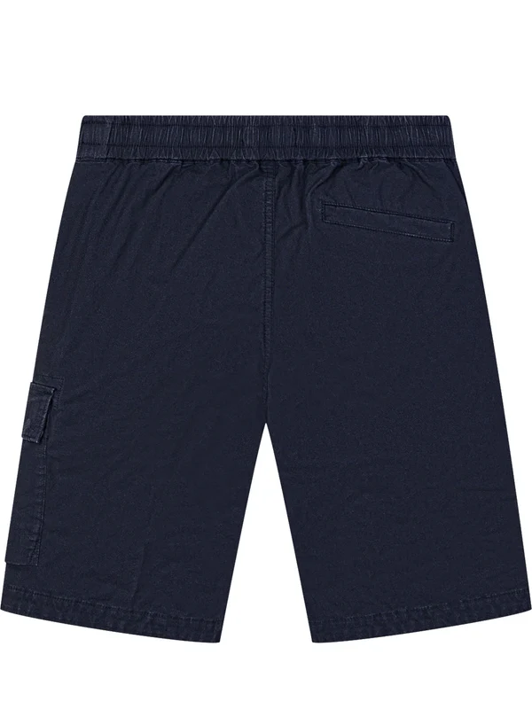 Stone Island Kids Navy Shorts - Image 2