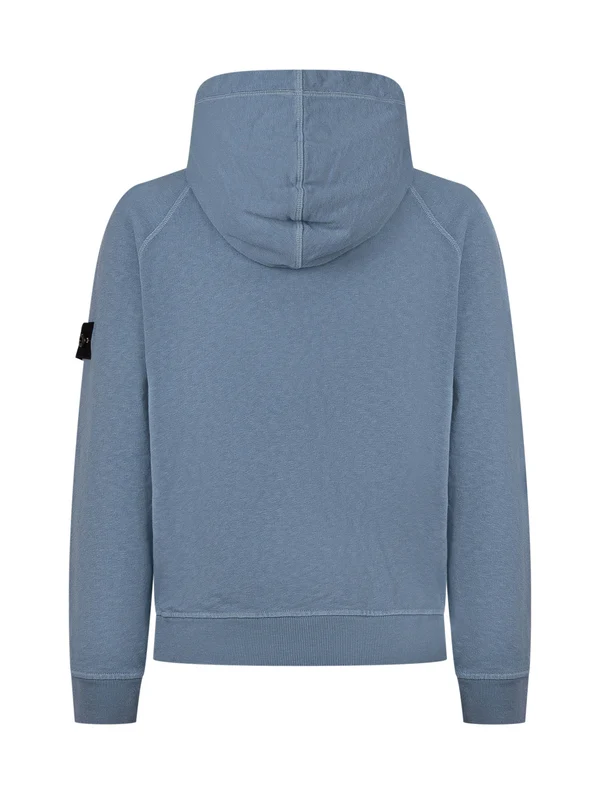 Stone Island Kids Blue Hoodies - Image 2