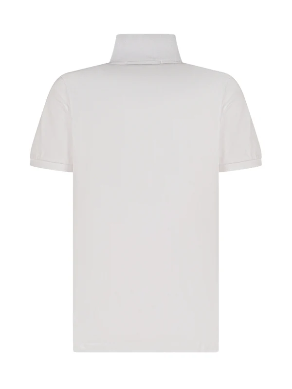 Stone Island Kids White Polo Shirts - Image 2