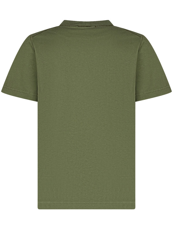 Stone Island Kids Green Half Sleeve - Image 2