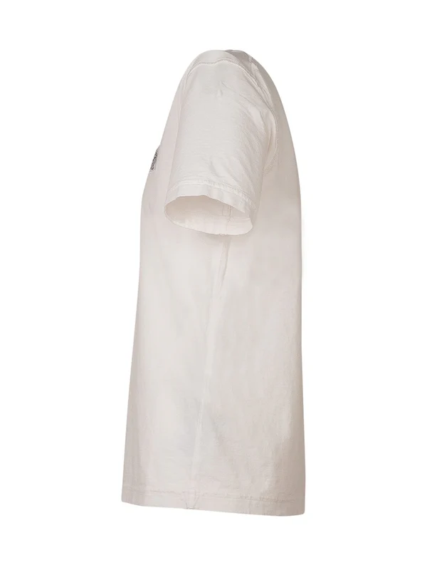 Stone Island Kids White Half Sleeve - Image 3