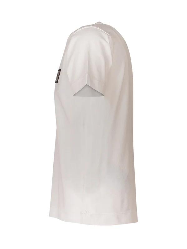Stone Island Kids White Half Sleeve - Image 3