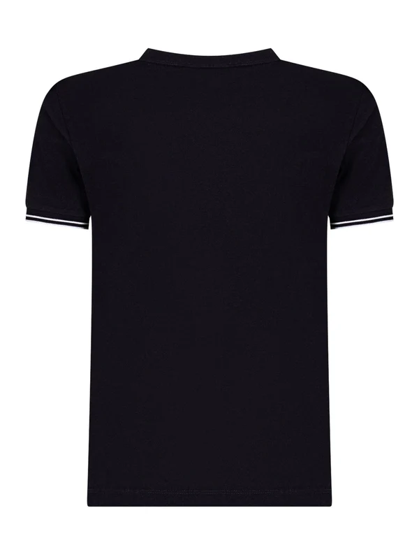 Stone Island Kids Black Half Sleeve - Image 2
