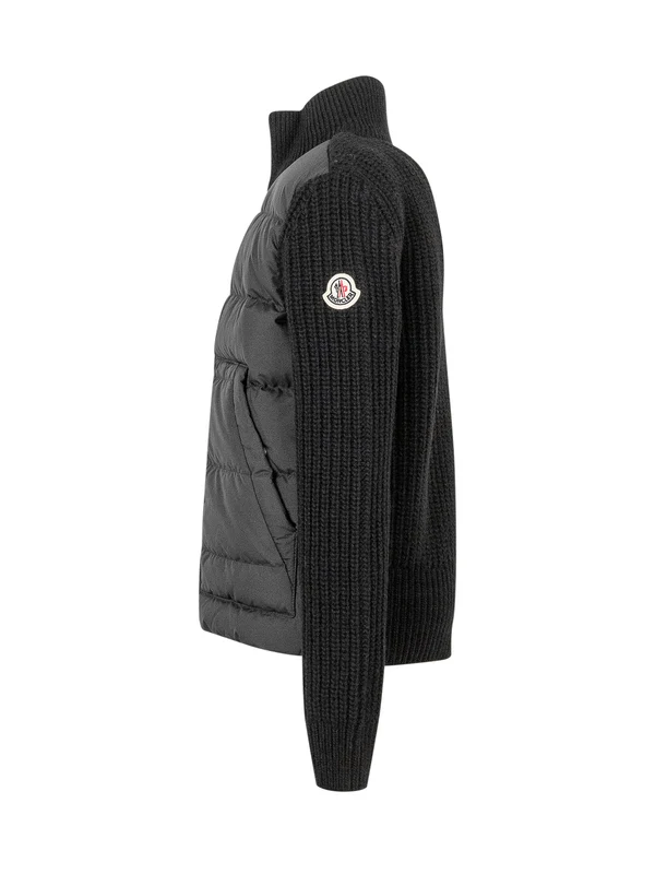 Moncler Black Grey Down - Image 2