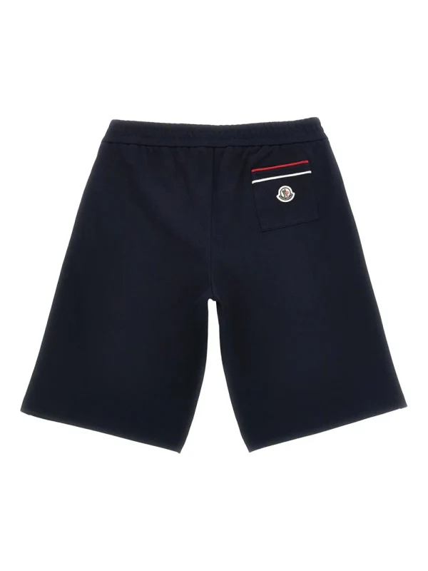 Logo Patch Cotton Shorts - Image 2