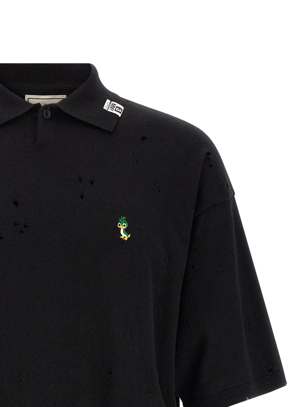 Maison Mihara Yasuhiro Black Polo Shirts - Image 3