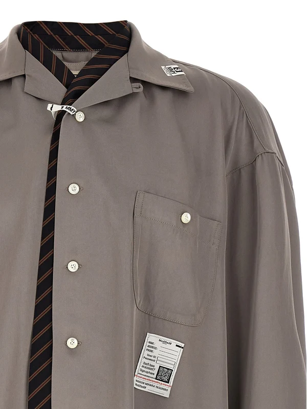 Maison Mihara Yasuhiro Grey Shirts - Image 3