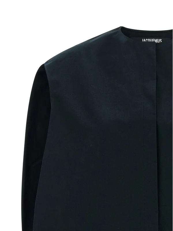 Jacquemus Navy Mini Dress - Image 3