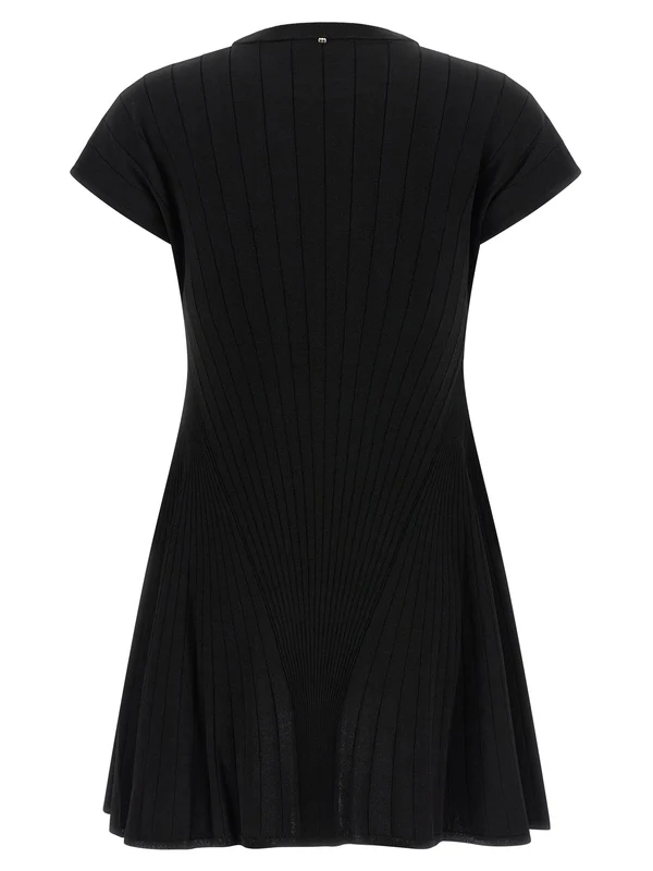Sportmax Black Mini Dress - Image 2