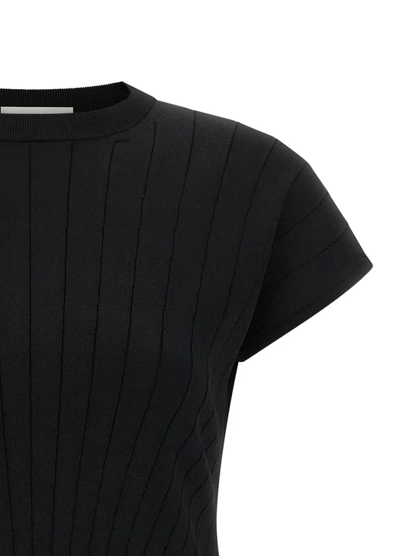 Sportmax Black Mini Dress - Image 3