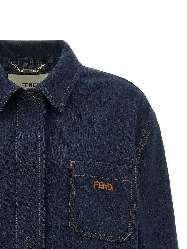 Fendi Navy Jackets - Image 3