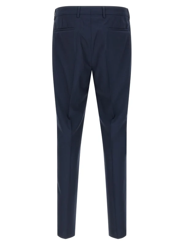 Brunello Cucinelli Navy Trousers - Image 2