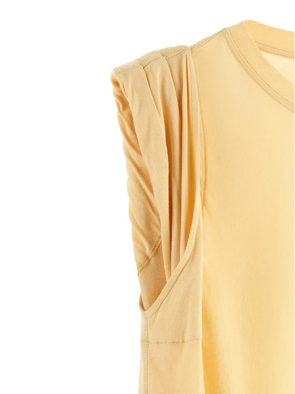 Dries Van Noten Yellow Long Dress - Image 4
