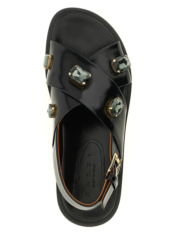 Marni Black Sandals - Image 4