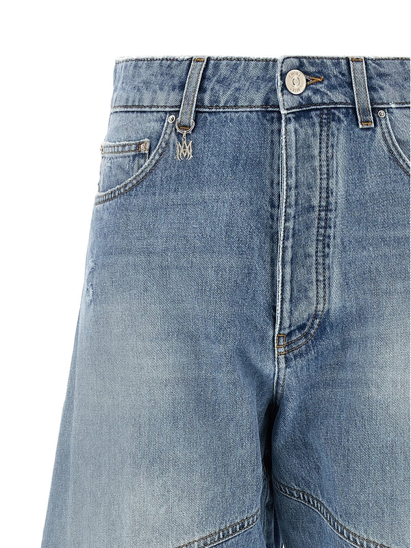 Amiri Blue Denim Pants - Image 3