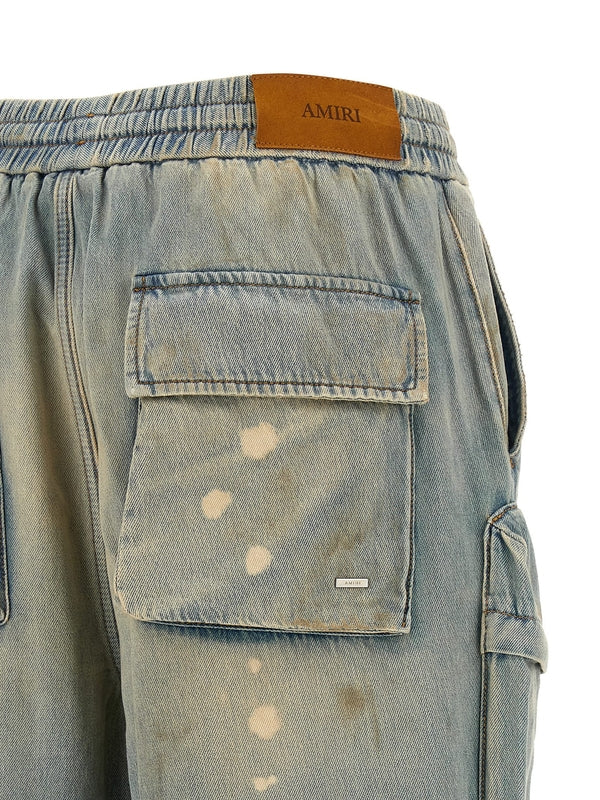 Amiri Blue Denim Pants - Image 4