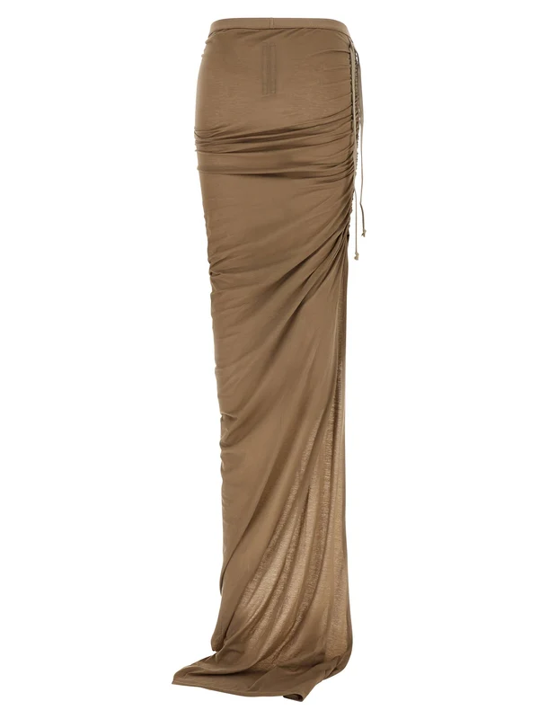 Rick Owens Drkshdw Beige Skirts - Image 2