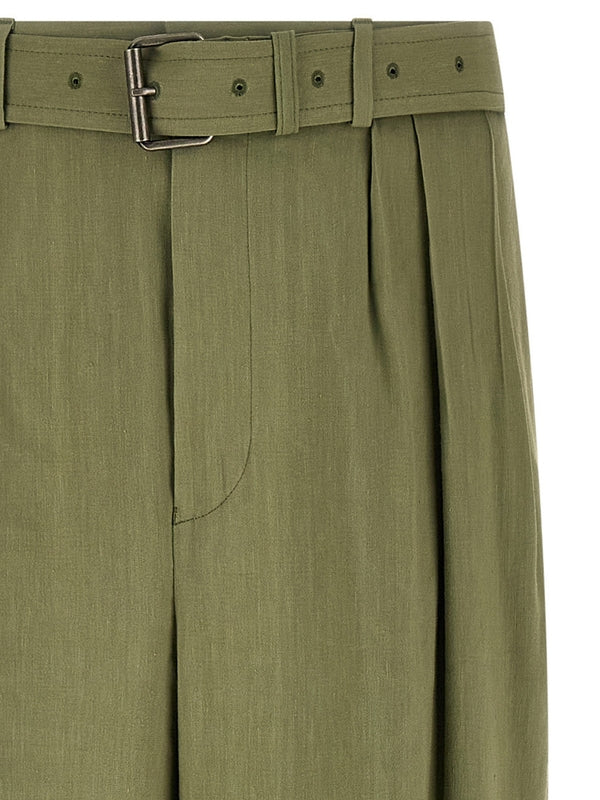 Dries Van Noten Green Trousers - Image 3