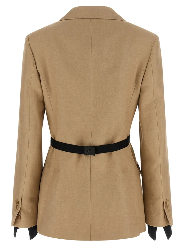 Max Mara Beige Tailored Jackets - Image 2