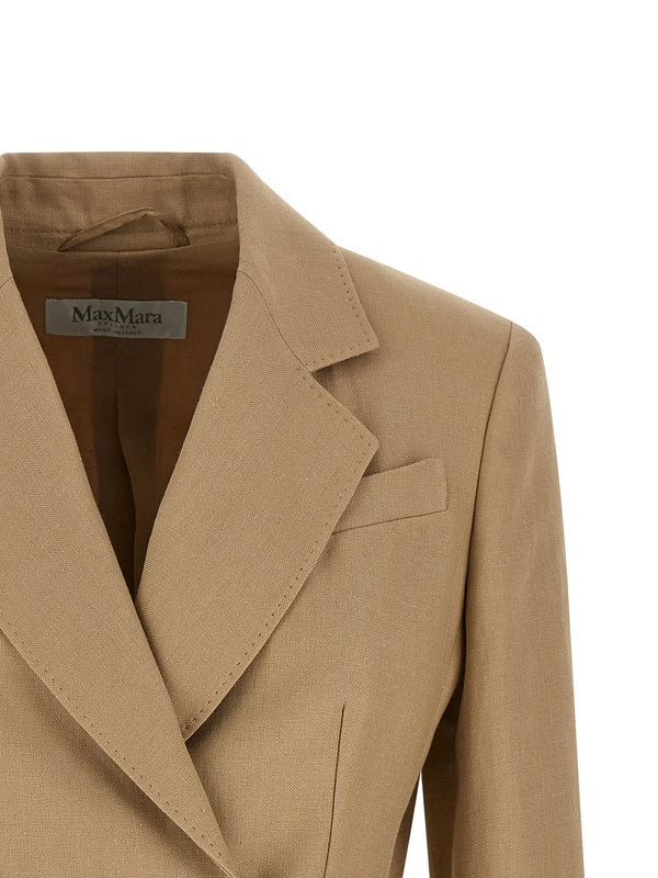 Max Mara Beige Tailored Jackets - Image 3