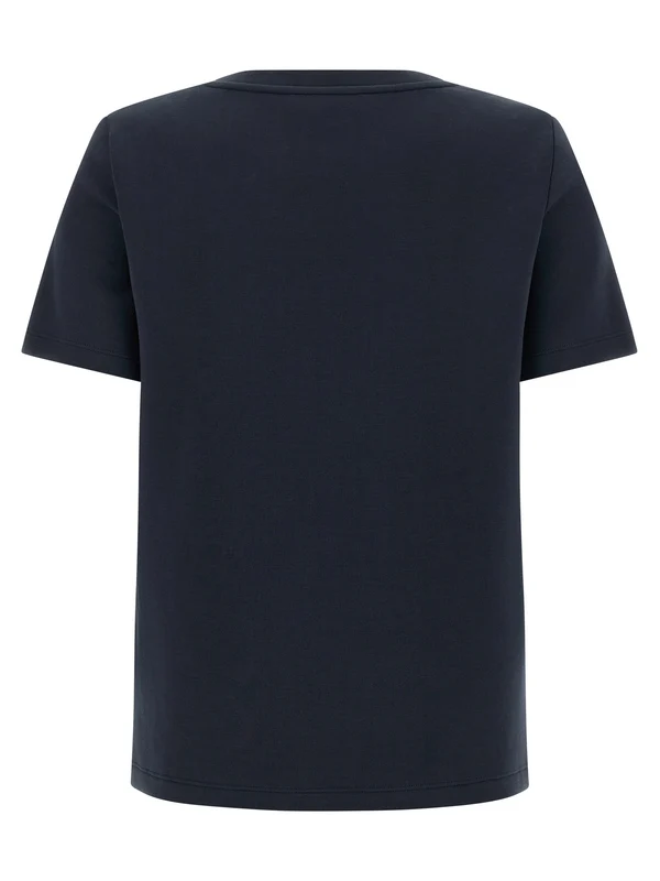 S Max Mara Navy Half Sleeve - Image 2