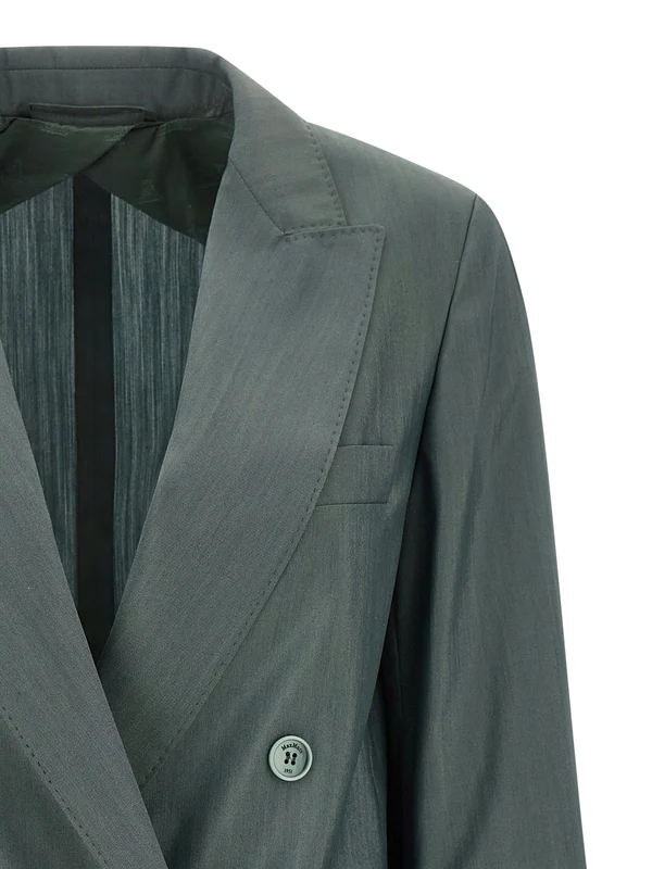 Max Mara Green Tailored Jackets - Image 3