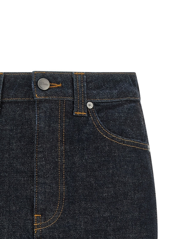Khaite Navy Skirts - Image 3