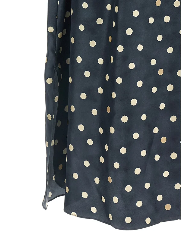 S Max Mara Navy Long Dress - Image 5