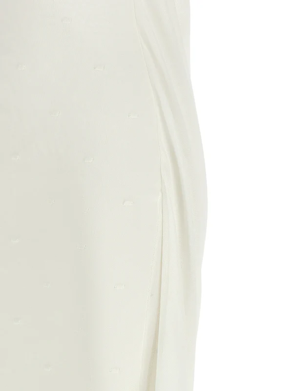Jacquemus White Long Dress - Image 4