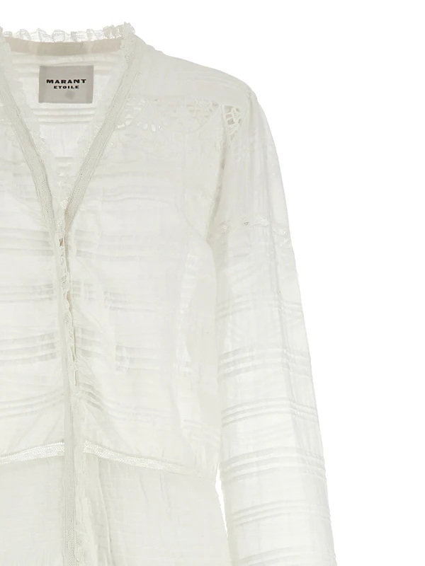 Isabel Marant Etoile White Long Dress - Image 3