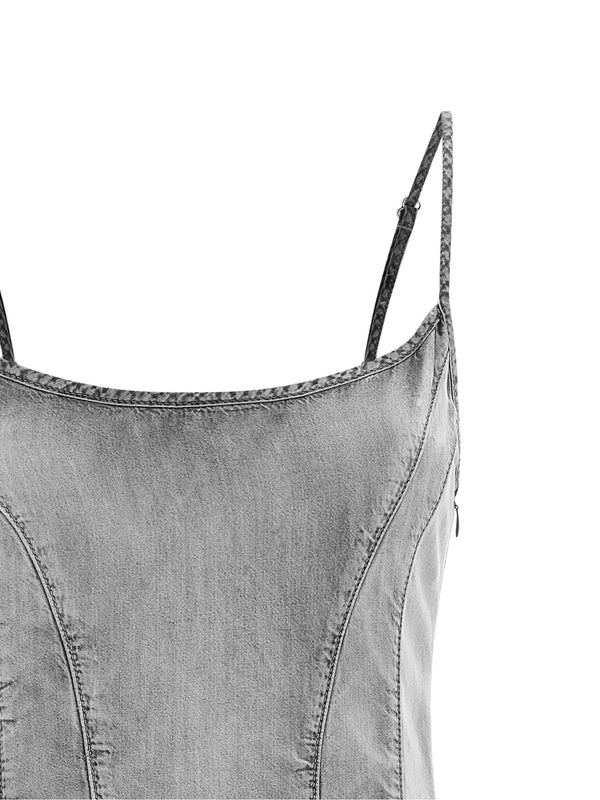 Diesel Grey Mini Dress - Image 3