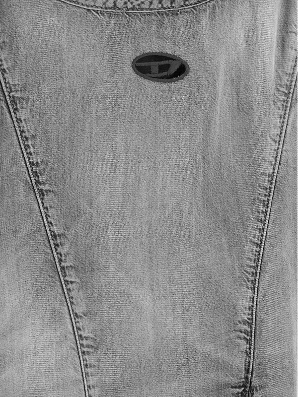 Diesel Grey Mini Dress - Image 4