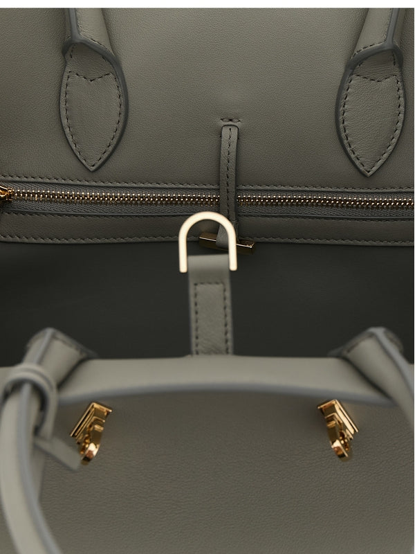 Ferragamo Grey Tote Bags - Image 4