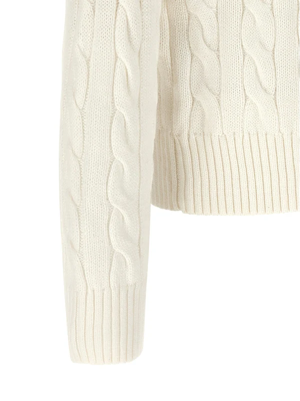 Polo Ralph Lauren White Knitted - Image 4