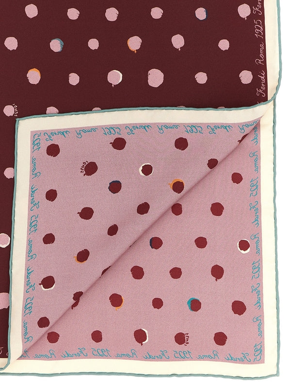 Fendi Multicolor Silk Mufflers - Image 3