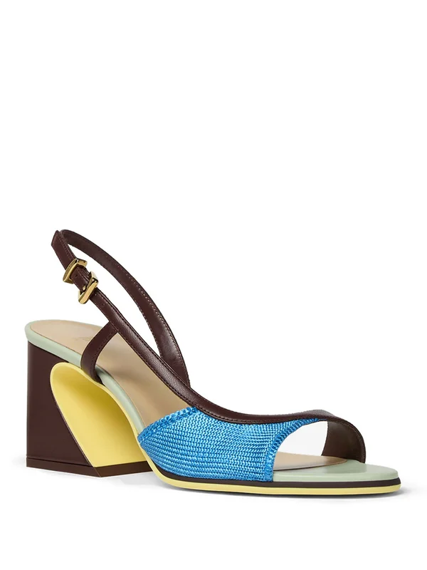 Fendi Multicolor Sandal Heels - Image 2