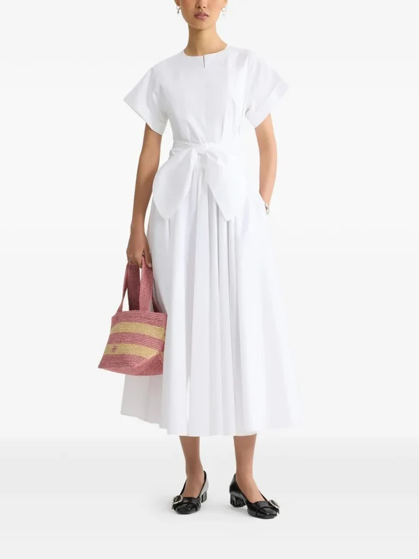 Patou White Midi Dress - Image 2