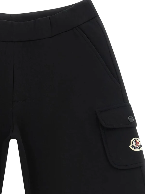 Moncler Black Shorts - Image 3